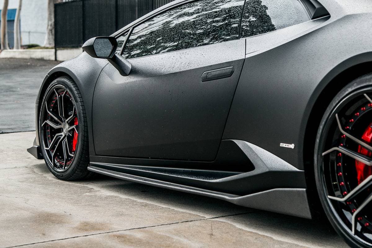 Lamborghini Huracan LP610 LP580 AYP Style Carbon Fiber Side Skirts 2015-2019