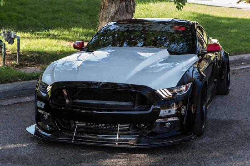 Ford Mustang S550 TRU Style Carbon Fiber Front Upper Grille 2015-2017