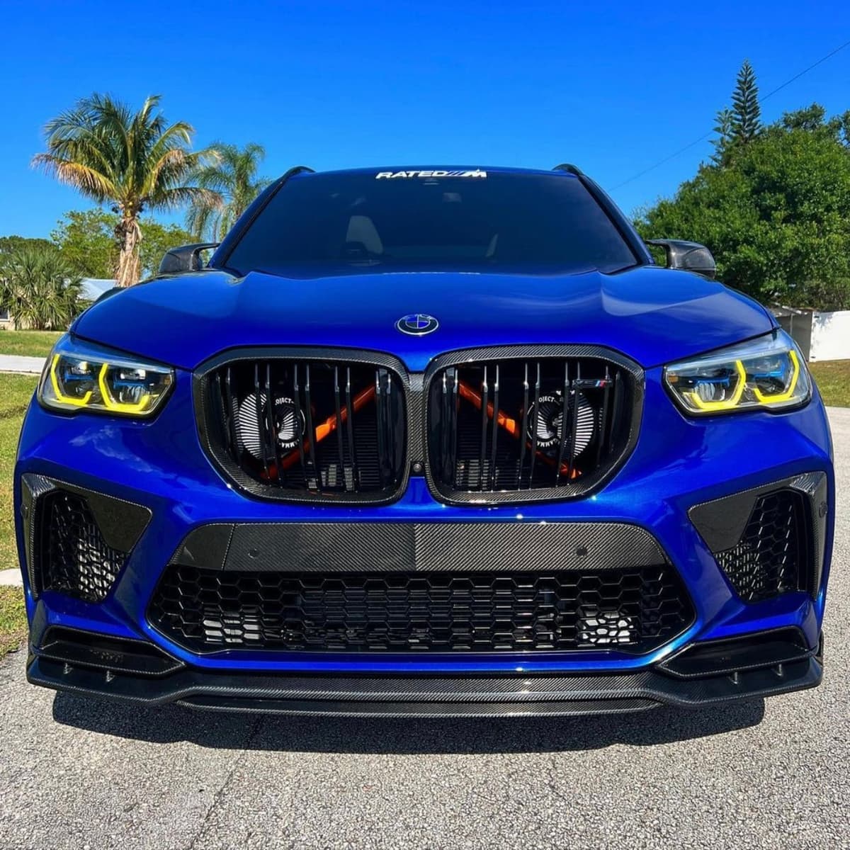 G05 X5 G06 X6 F95 X5M F96 X6M CSL Yellow Headlight DRL Module Upgrade (2019 - 2023 Laser & Non-Laser)